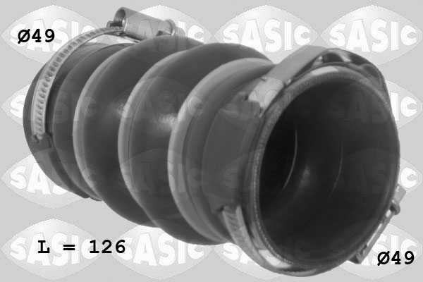 SASIC Ladeluftslange 3330016 Intercooler for CITROËN