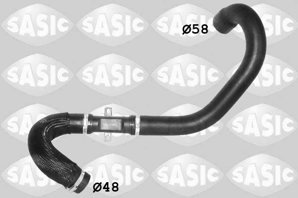 SASIC Ladeluftslange 3330034 Indtag for PEUGEOT