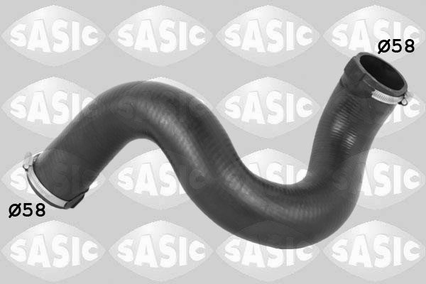 SASIC Ladeluftslange 3330037 afgang for PEUGEOT