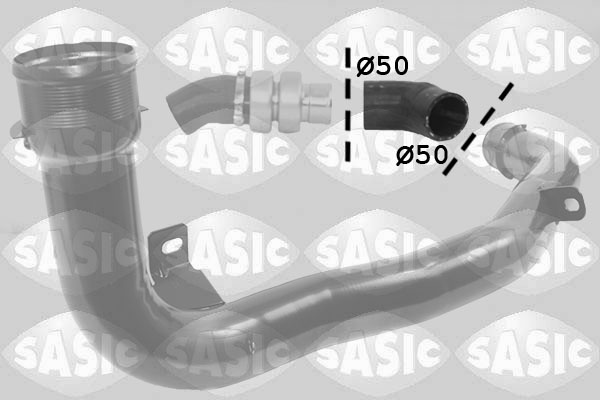 SASIC Ladeluftslange 3330058 afgang for FIAT PEUGEOT