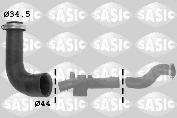 SASIC Ladeluftslange 3334008 afgang for RENAULT