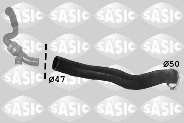 SASIC Ladeluftslange 3334012 afgang for DACIA