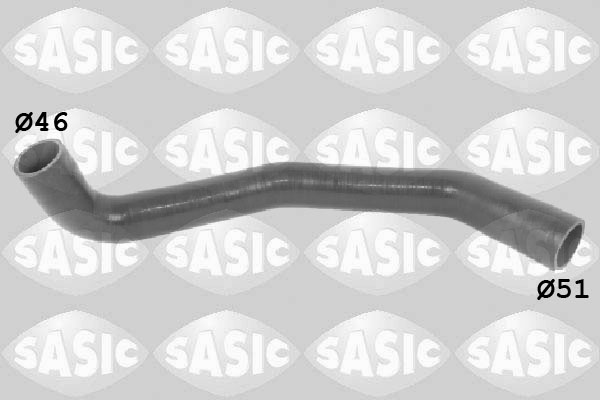 SASIC Ladeluftslange 3334023 afgang for OPEL NISSAN RENAULT