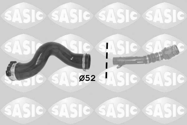 SASIC Ladeluftslange 3334058 Indtag for MERCEDES-BENZ RENAULT