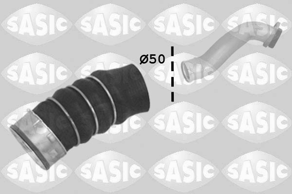 SASIC Ladeluftslange 3336025 afgang for BMW