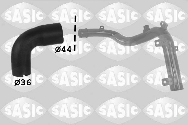 SASIC Ladeluftslange 3336105 Indtag for OPEL