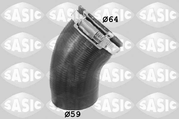 SASIC Ladeluftslange 3336120 afgang for VW