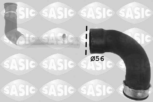 SASIC Ladeluftslange 3336123 afgang for BMW