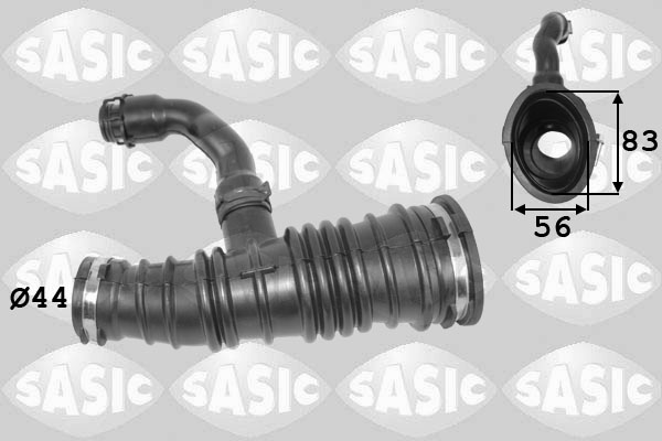 SASIC Ladeluftslange 3336251 Indtag for FORD VOLVO