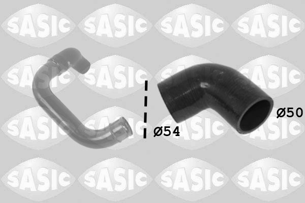 SASIC Ladeluftslange 3336280 afgang for FIAT