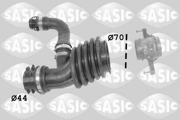 SASIC Ladeluftslange 3336285 Indtag for FORD