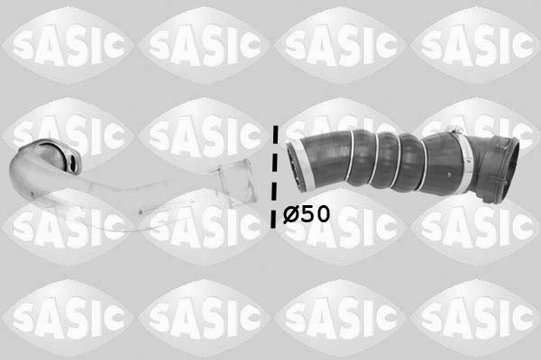 SASIC Ladeluftslange 3336298 afgang for BMW