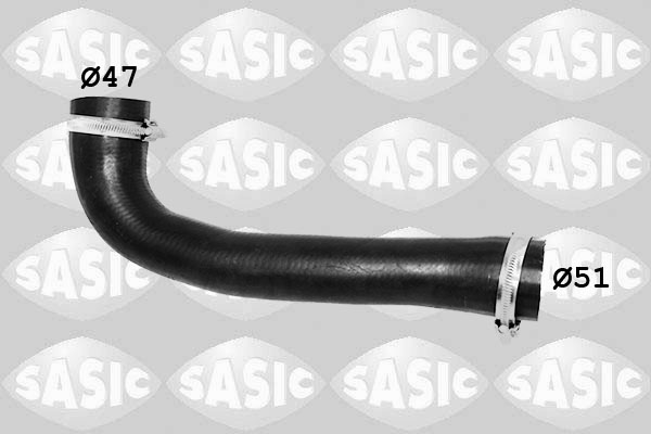 SASIC Ladeluftslange 3336302 afgang for OPEL