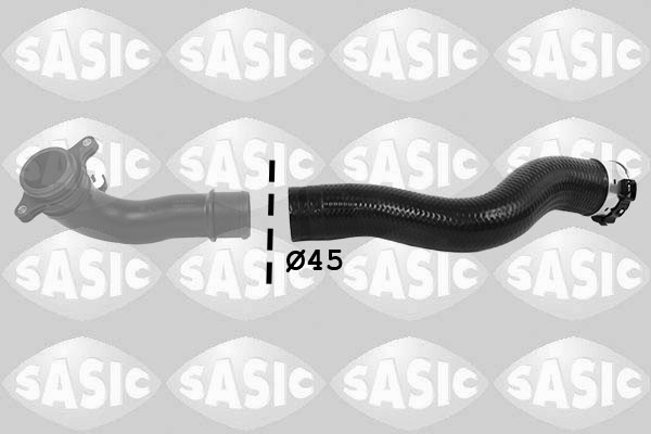 SASIC Ladeluftslange 3336338 afgang for OPEL