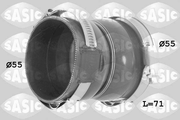 SASIC Ladeluftslange 3350001 for PEUGEOT