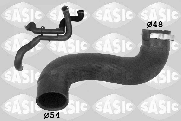 SASIC Ladeluftslange 3350007 for PEUGEOT