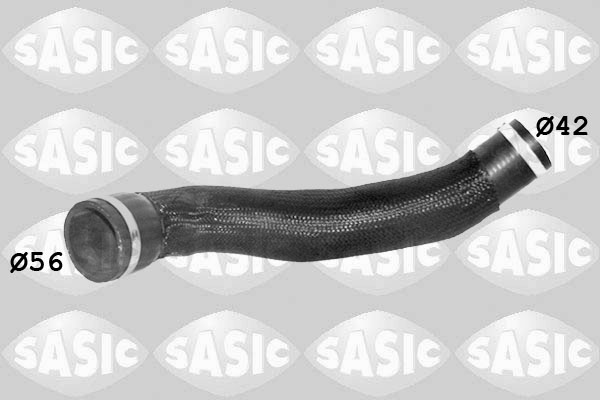 SASIC Ladeluftslange 3350008 for PEUGEOT