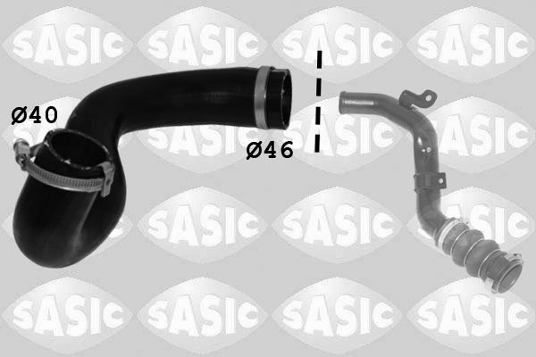 SASIC Ladeluftslange 3356035 for FORD