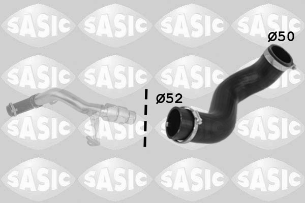 SASIC Ladeluftslange 3336215 Indtag for FORD