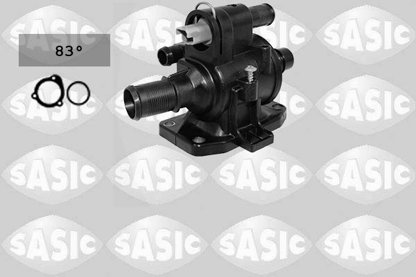 SASIC Termostat, kølemiddel 3300024 for FORD VOLVO PEUGEOT FIAT MAZDA MINI