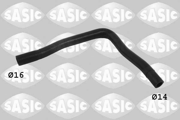 SASIC Kølerslange 3400017 midten til venstre for PEUGEOT