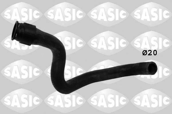 SASIC Kølerslange 3400044 midten til højre for PEUGEOT