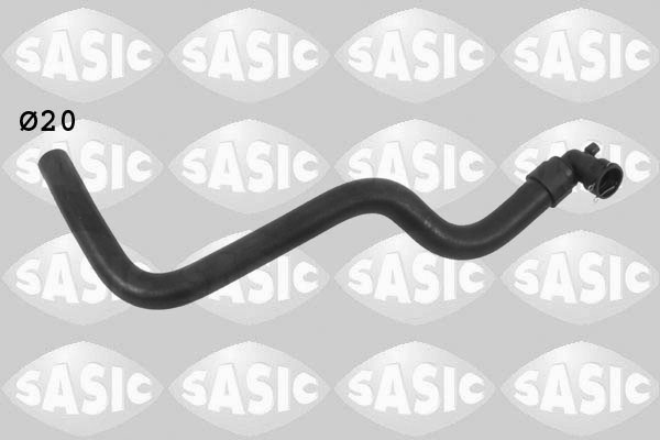 SASIC Kølerslange 3400011 midten til højre for PEUGEOT