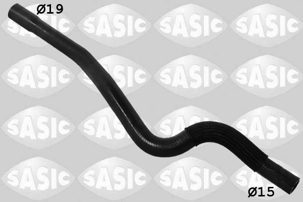 SASIC Kølerslange 3400071 midten til højre for PEUGEOT