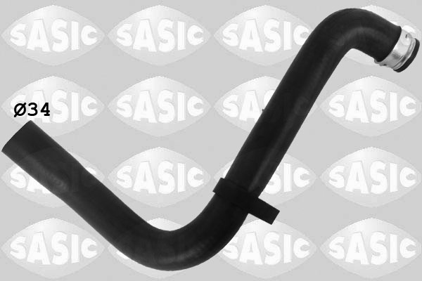 SASIC Kølerslange 3400061 oppe til højre for PEUGEOT