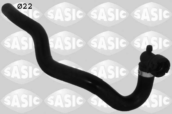 SASIC Kølerslange 3400112 midten til venstre for DS