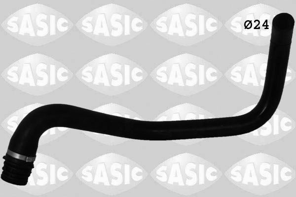 SASIC Kølerslange 3400123 nede til venstre for FIAT PEUGEOT