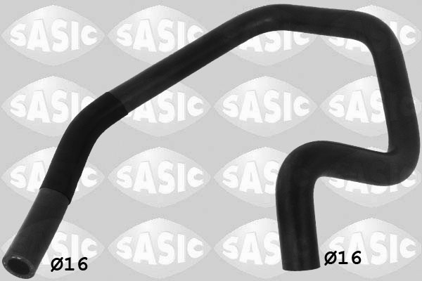 SASIC Kølerslange 3400146 midten til venstre for PEUGEOT
