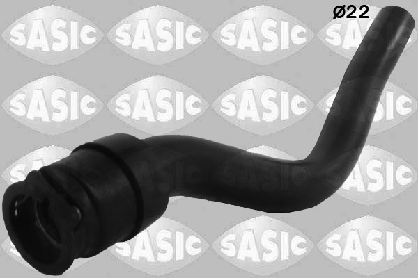 SASIC Kølerslange 3400165 midten til højre for DS