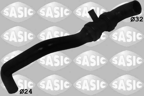 SASIC Kølerslange 3400188 nede til venstre for PEUGEOT