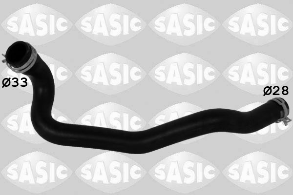 SASIC Kølerslange 3400201 nede til venstre for PEUGEOT
