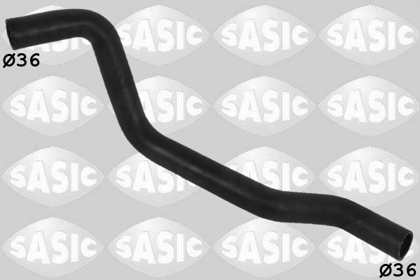 SASIC Kølerslange 3400216 nede til venstre for FIAT PEUGEOT
