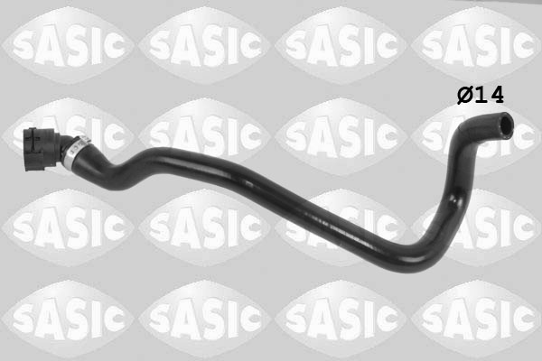 SASIC Kølerslange 3400233 midten til højre for FIAT PEUGEOT