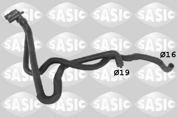 SASIC Kølerslange 3400218 for CITROËN