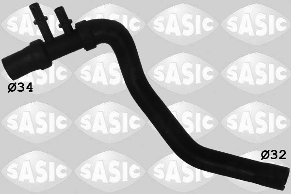 SASIC Kølerslange 3404056 nede til venstre for OPEL RENAULT