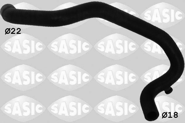 SASIC Kølerslange 3404077 midten til venstre for OPEL RENAULT