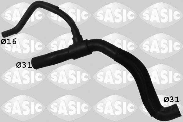SASIC Kølerslange 3404106 oppe til højre for RENAULT