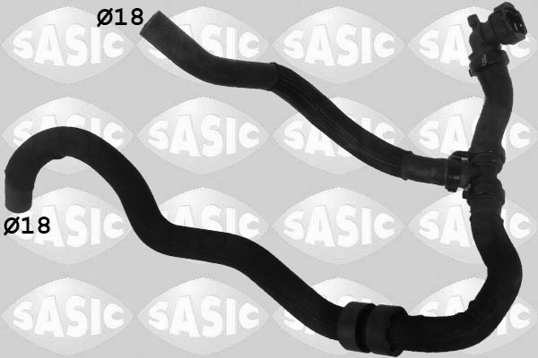SASIC Kølerslange 3404129 midten til venstre for RENAULT