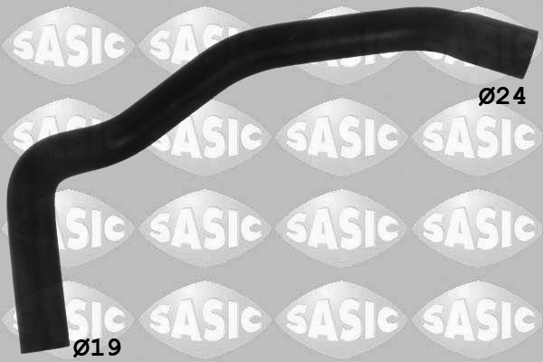 SASIC Kølerslange 3404143 midten til venstre for RENAULT