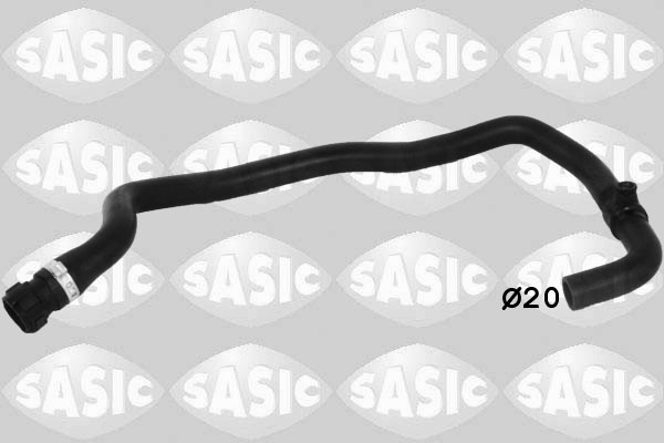 SASIC Kølerslange 3404156 midten til venstre for RENAULT
