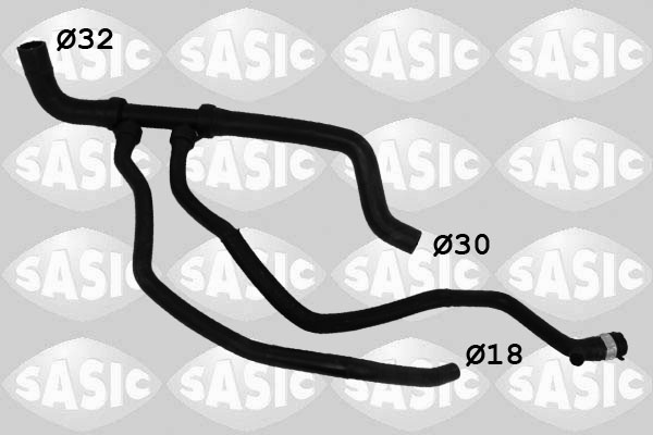 SASIC Kølerslange 3404162 nede til venstre for RENAULT