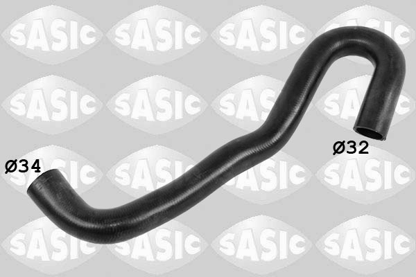 SASIC Kølerslange 3404185 oppe til højre for DACIA