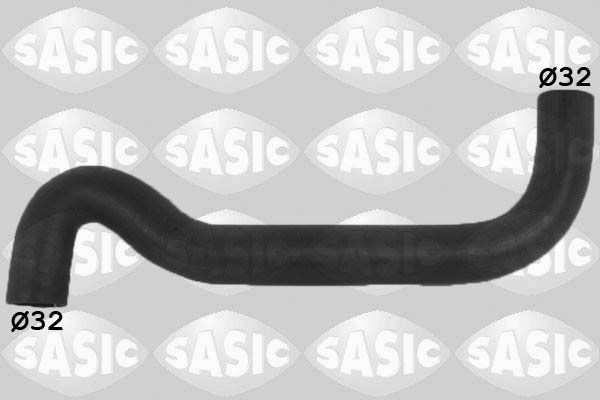 SASIC Kølerslange 3404180 oppe til højre for OPEL RENAULT
