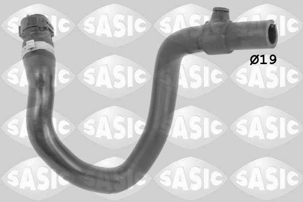 SASIC Kølerslange 3404196 midten til venstre for RENAULT