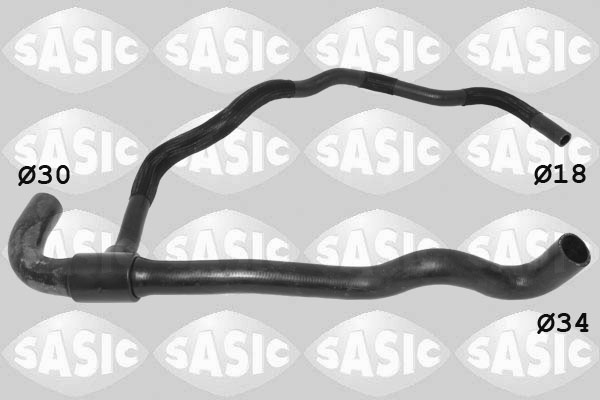 SASIC Kølerslange 3404205 nede til venstre for RENAULT