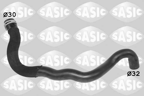 SASIC Kølerslange 3404206 oppe til højre for DACIA